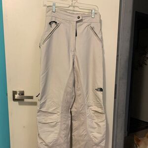 North Face women's insulated outdoor pant, sz M, EUC, Sz M, winter white